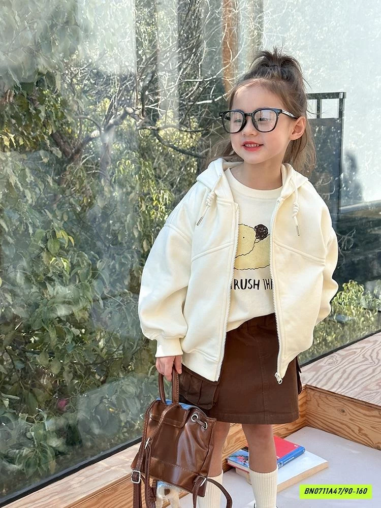 KHOÁC NỈ LIỀN MŨ 24S071 AMBB