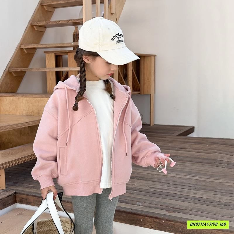 KHOÁC NỈ LIỀN MŨ 24S071 AMBB