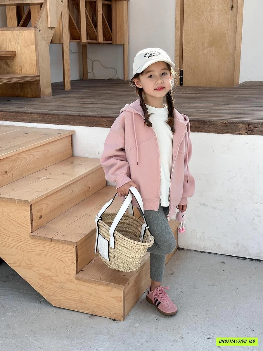 KHOÁC NỈ LIỀN MŨ 24S071 AMBB