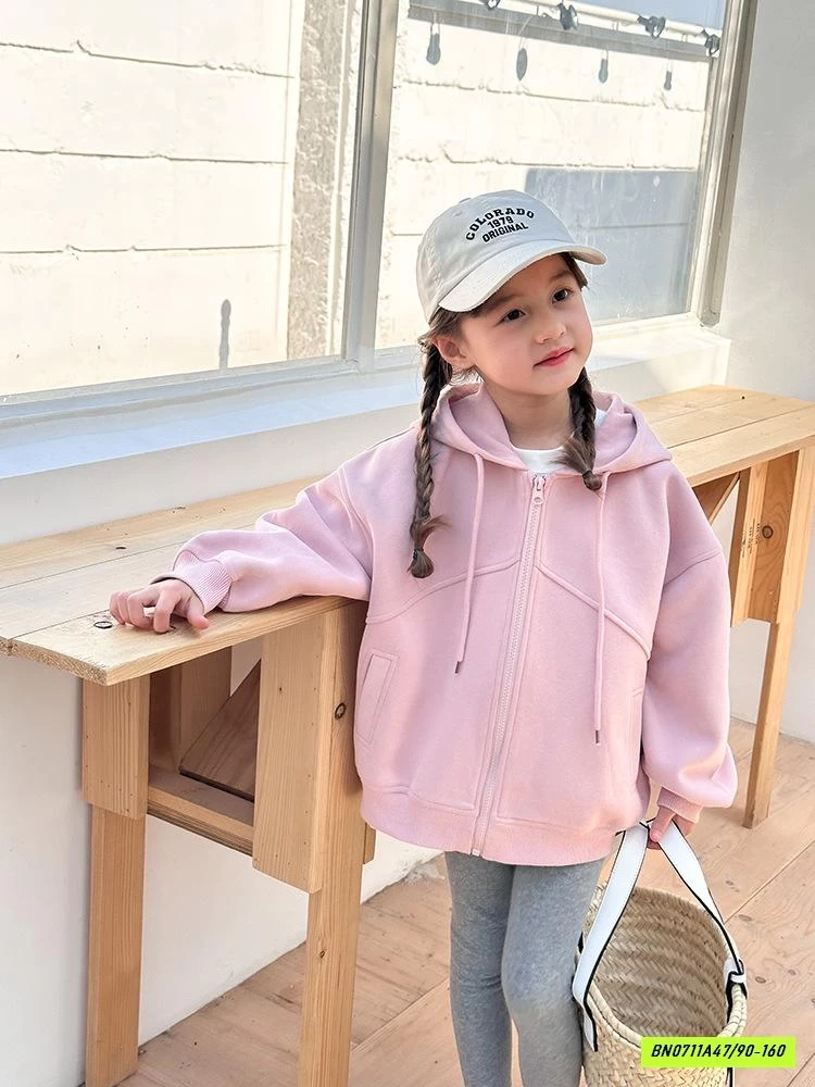 KHOÁC NỈ LIỀN MŨ 24S071 AMBB