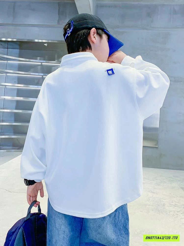 POLO NỈ ÉP TÚI NGỰC