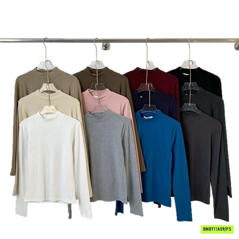 ÁO GIỮ NHIỆT NỈ CỔ 3P BLUEBERRY