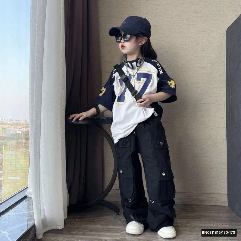 SÉT ÁO THUN SỐ 77 MIX QUẦN TÚI HỘP