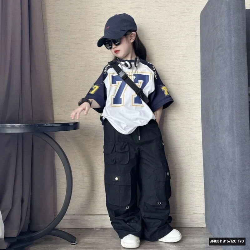 SÉT ÁO THUN SỐ 77 MIX QUẦN TÚI HỘP