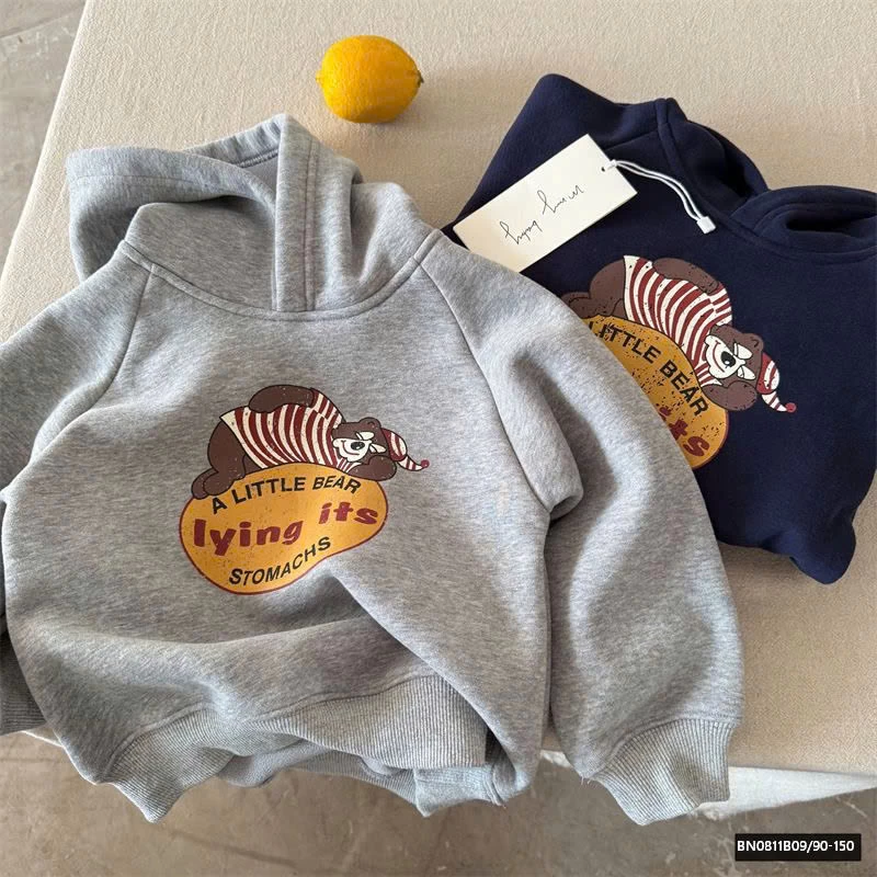 ÁO HOODIE LÓT LÔNG MMY