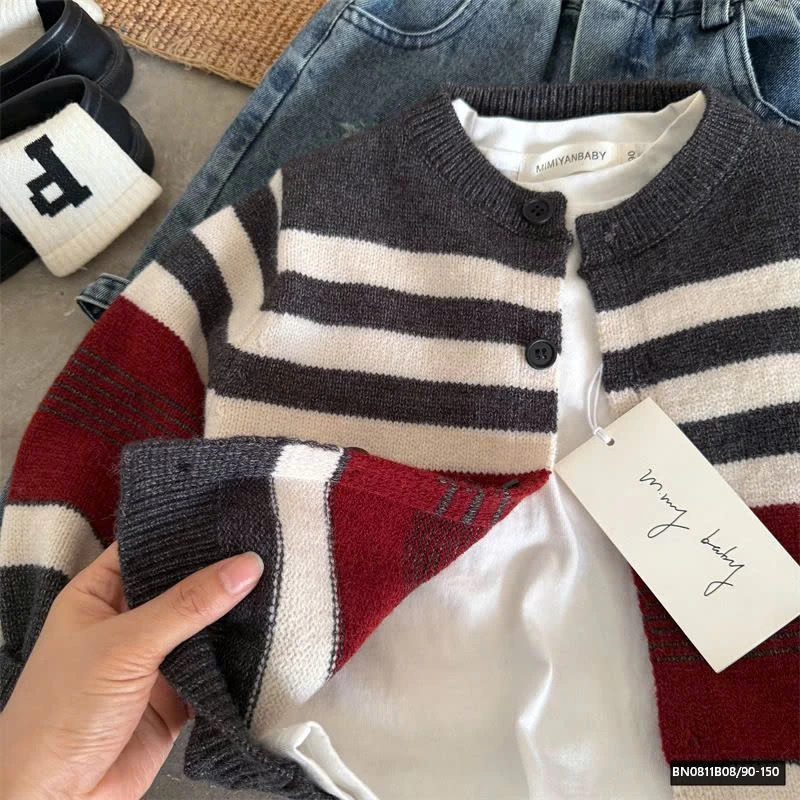 ÁO LEN XÁM KẺ ĐỎ MMY