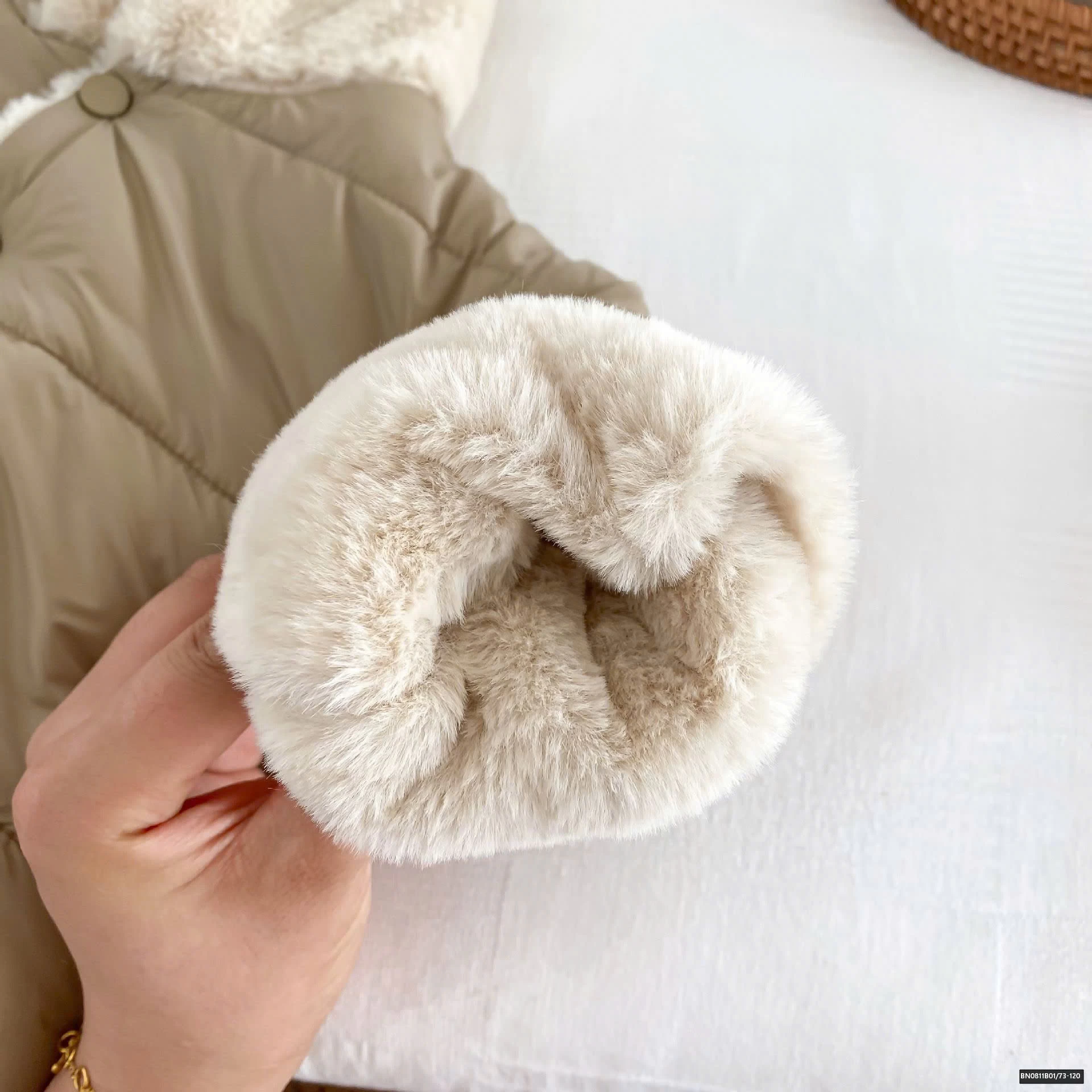 ÁO KHOÁC PHAO LÔNG CÓ MŨ