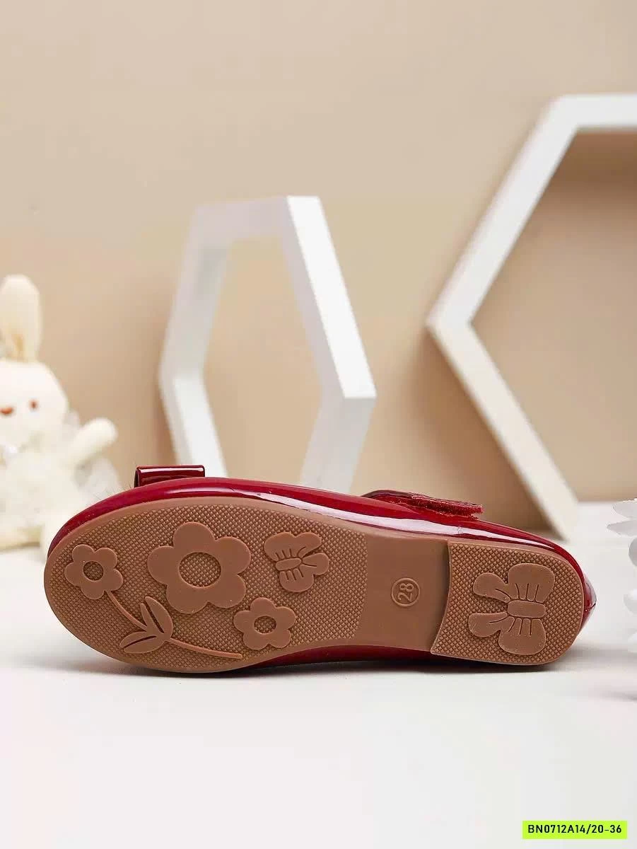 GIÀY BÚP BÊ BÓNG ĐỎ