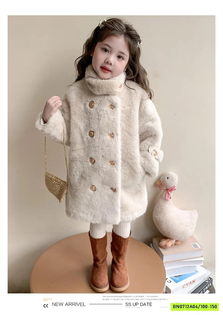 KHOÁC LÔNG LÓT NHUNG DÁNG DÀI