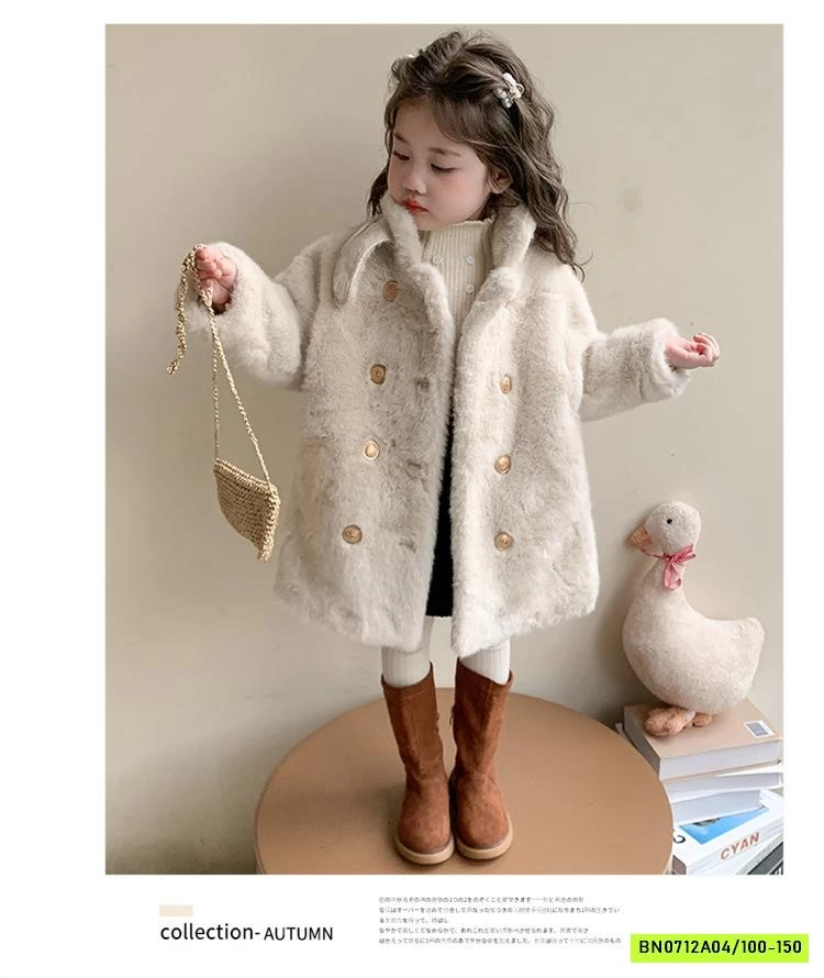 KHOÁC LÔNG LÓT NHUNG DÁNG DÀI