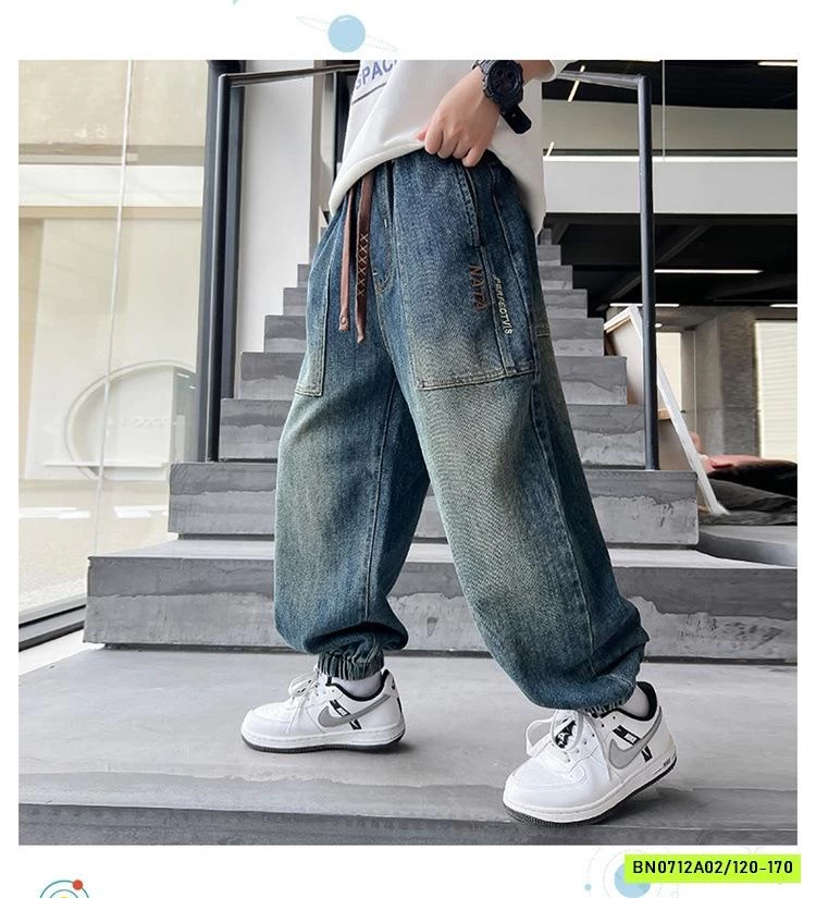 JEANS BO GẤU BẠC MÀU SZ ĐẠI