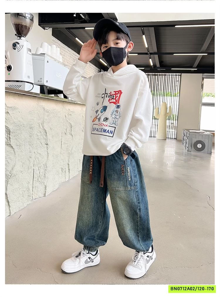 JEANS BO GẤU BẠC MÀU SZ ĐẠI