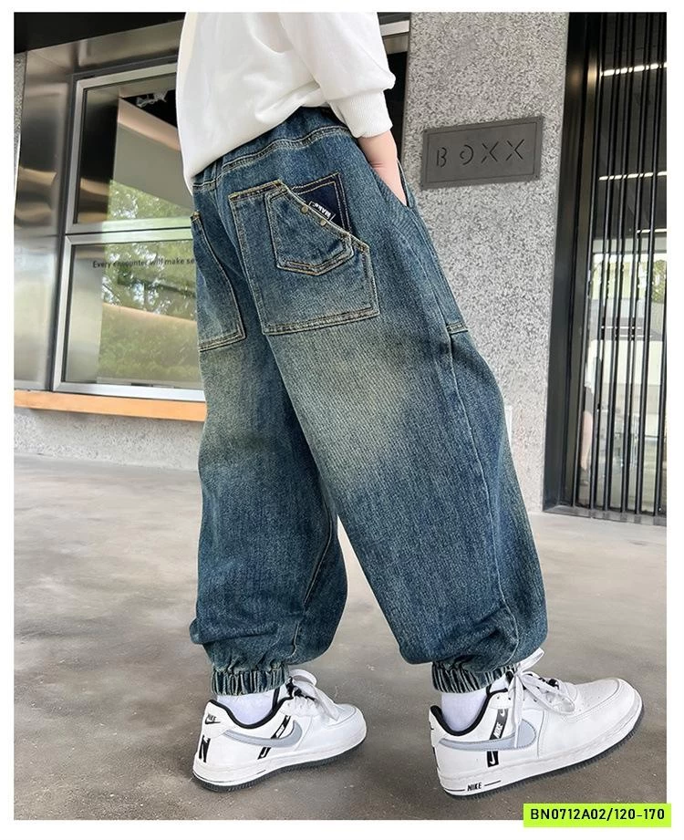 JEANS BO GẤU BẠC MÀU SZ ĐẠI