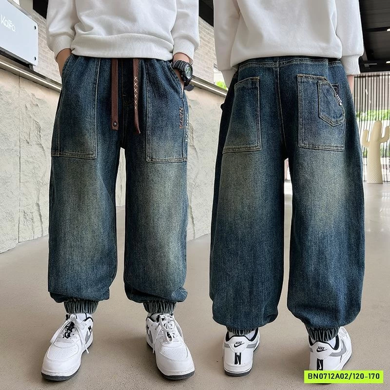 JEANS BO GẤU BẠC MÀU SZ ĐẠI