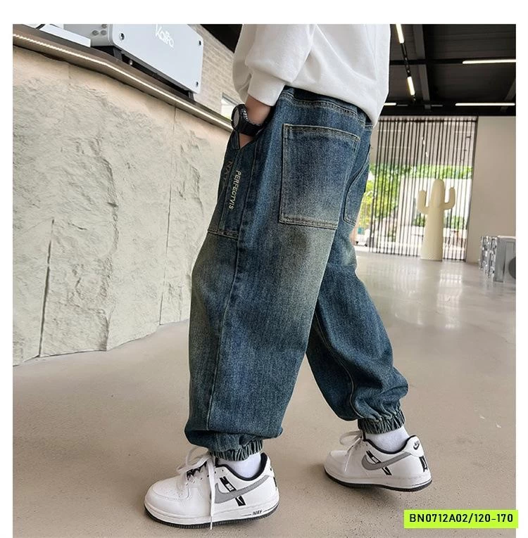 JEANS BO GẤU BẠC MÀU SZ ĐẠI