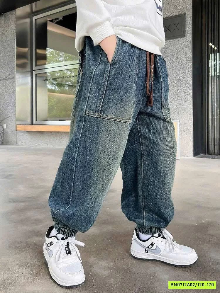 JEANS BO GẤU BẠC MÀU SZ ĐẠI