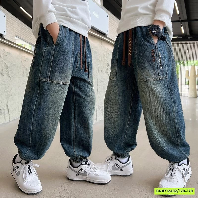 JEANS BO GẤU BẠC MÀU SZ ĐẠI