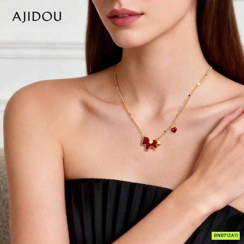 DÂY CHUYỀN NGỰA ĐỎ NHÀ AJIDOU