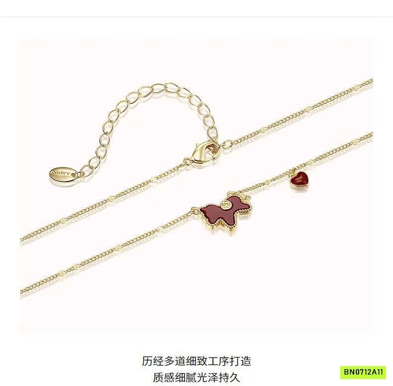 DÂY CHUYỀN NGỰA ĐỎ NHÀ AJIDOU