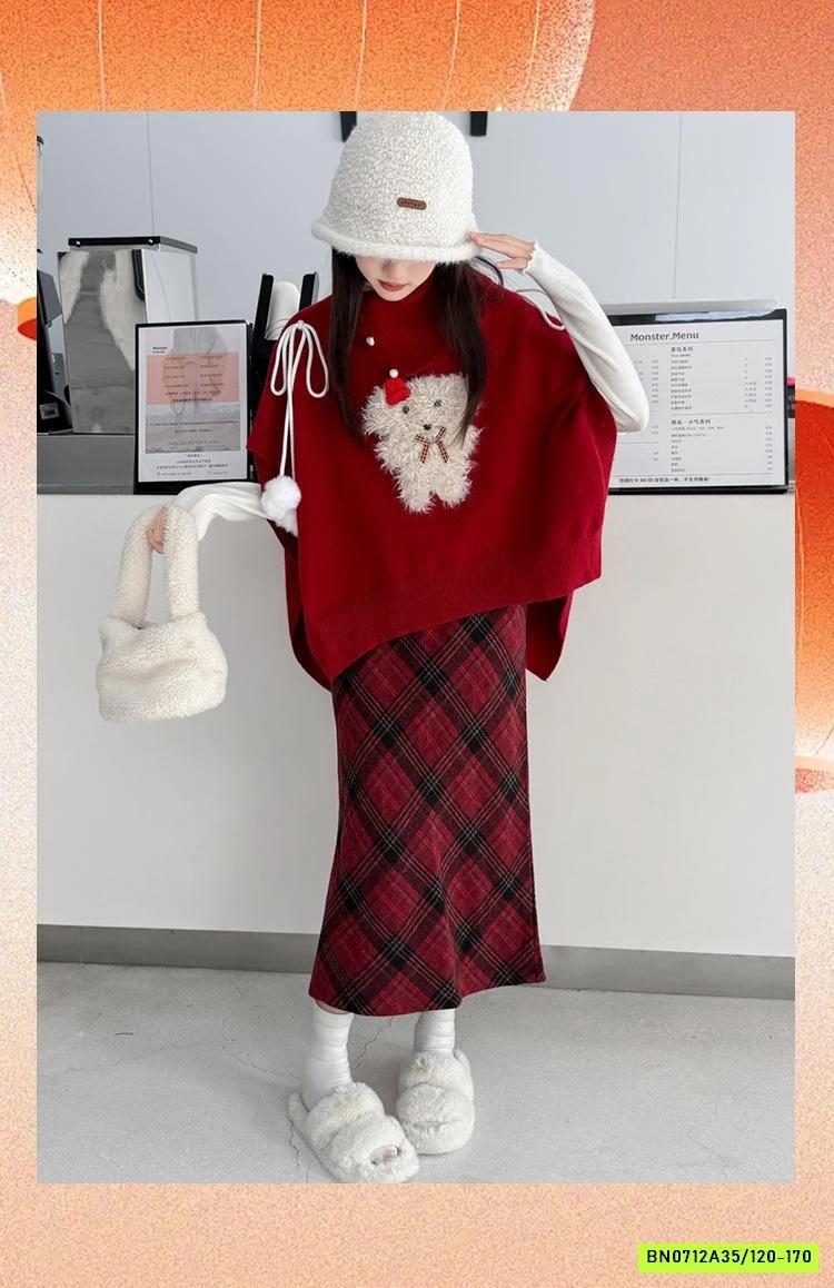 SÉT VÁY LEN ĐỎ SZ ĐẠI