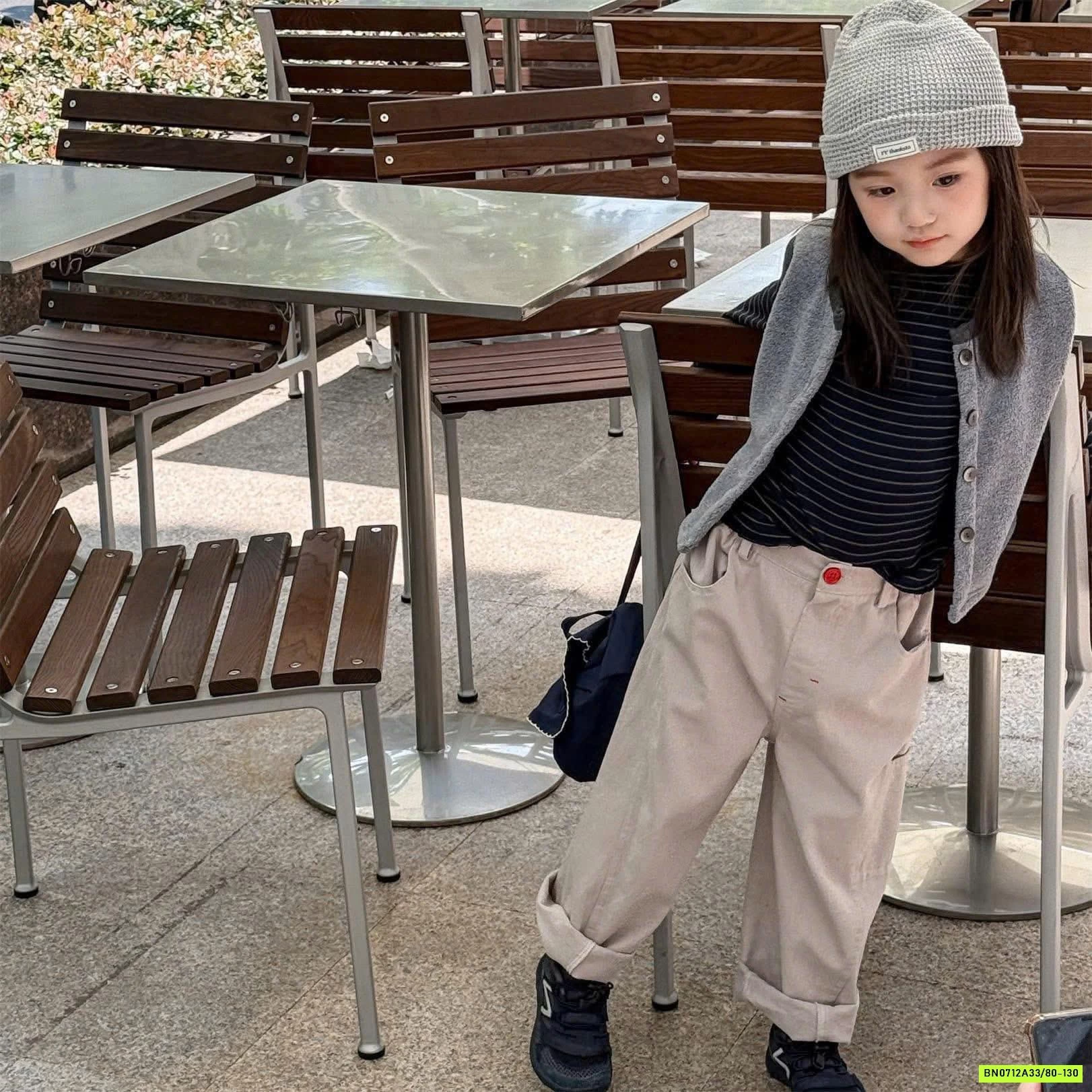 BAGGY KAKI CẠP CHUN ADBABY