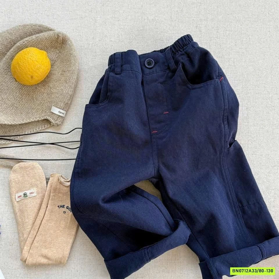 BAGGY KAKI CẠP CHUN ADBABY