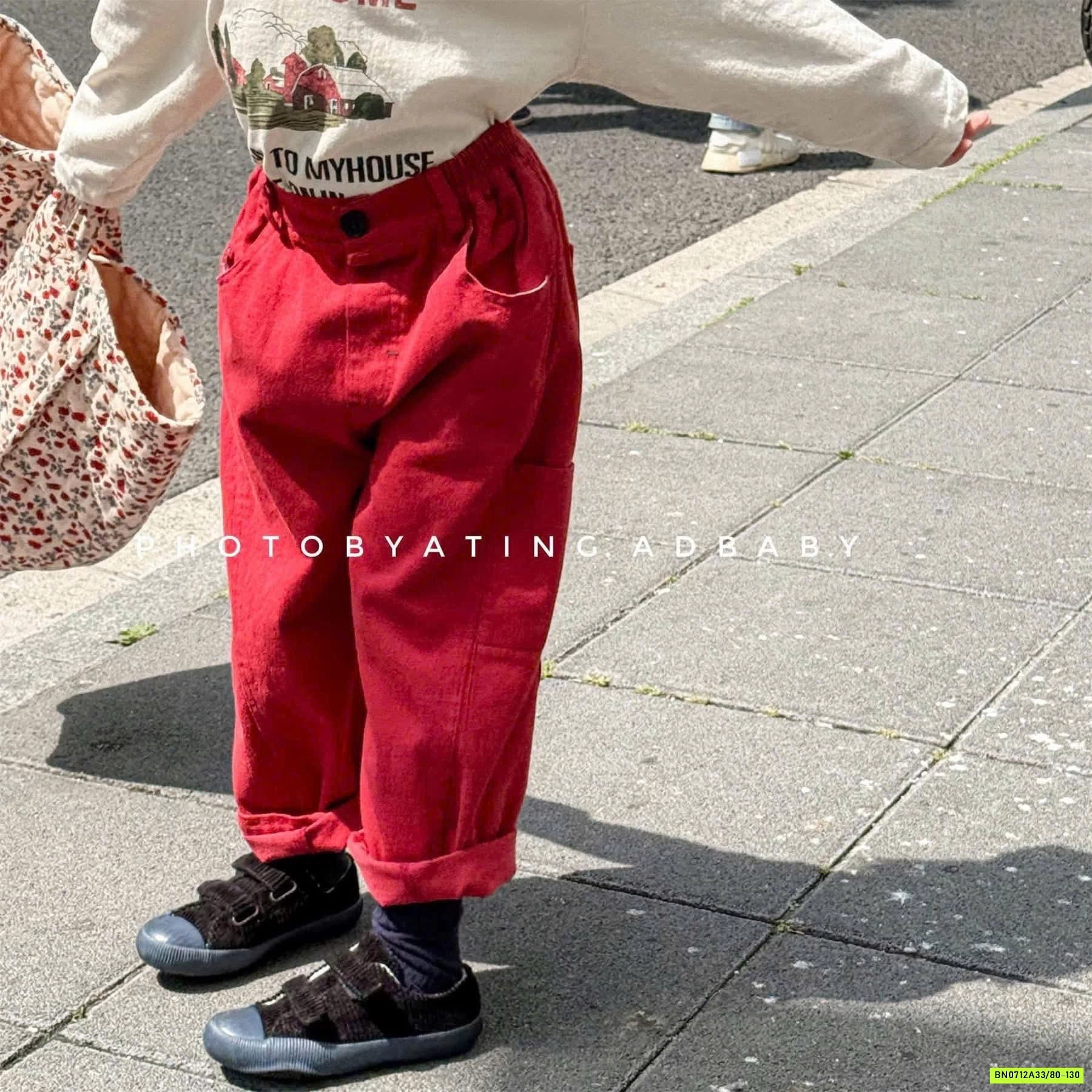 BAGGY KAKI CẠP CHUN ADBABY