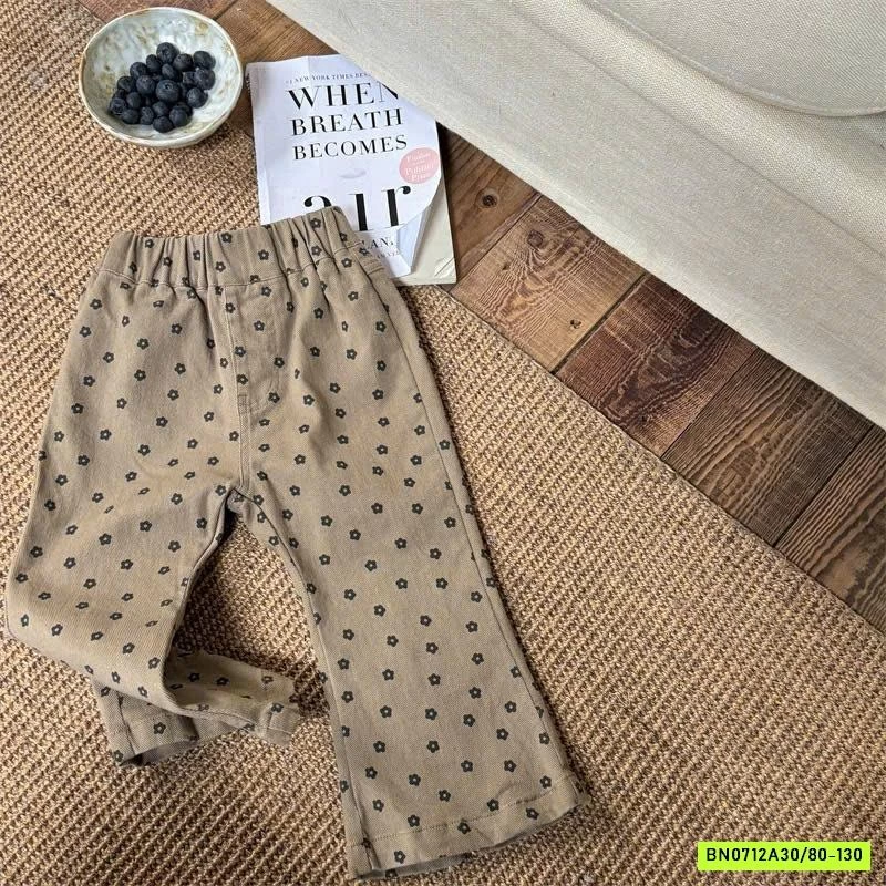 QUẦN KAKI LOE HOA NHÍ ADBABY