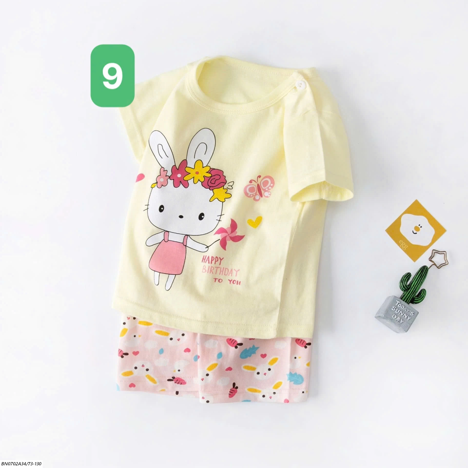 BỘ COTTON HOẠT HÌNH