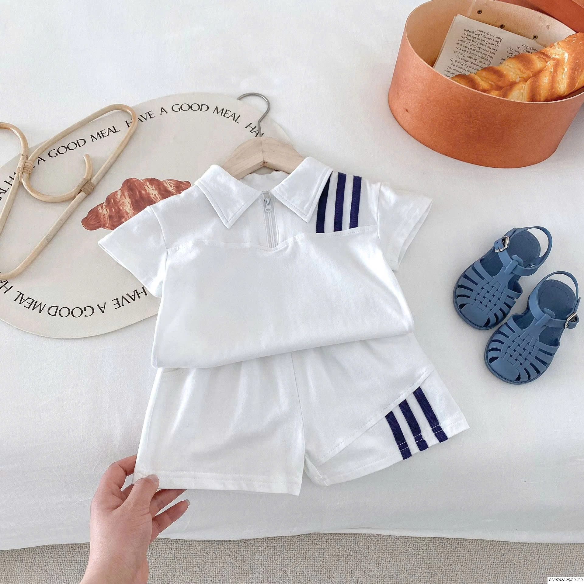 SÉT POLO SỌC VAI BASIC