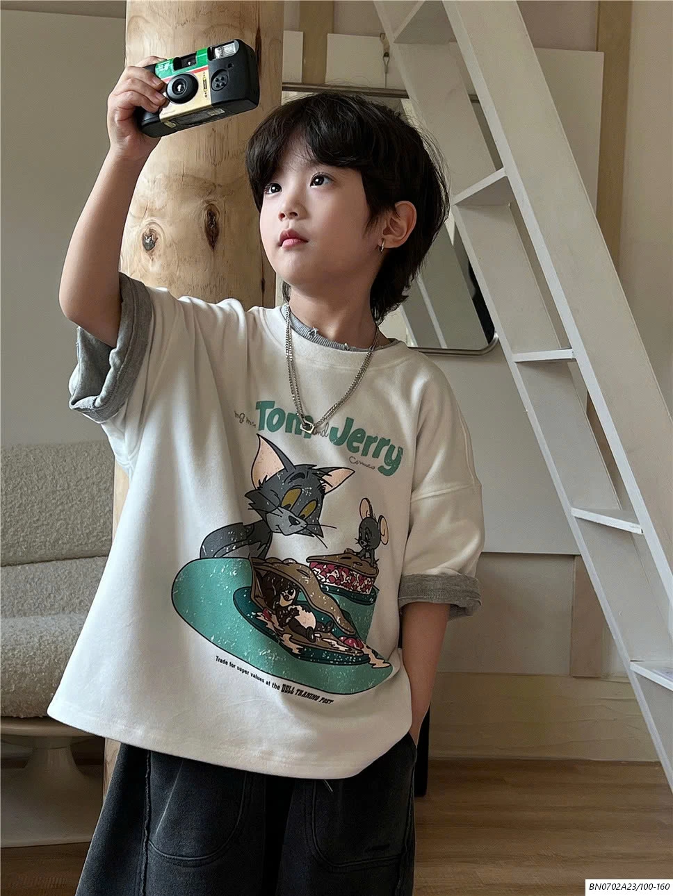 BST ÁO THUN TOM&JERRY SNIDOLS