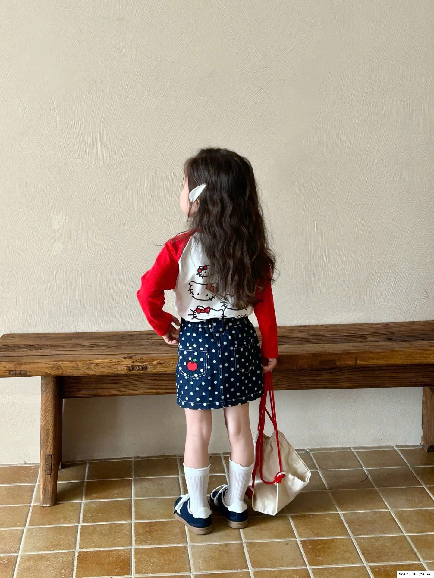 SÉT ÁO KITTY MIX CV CHÂM BI