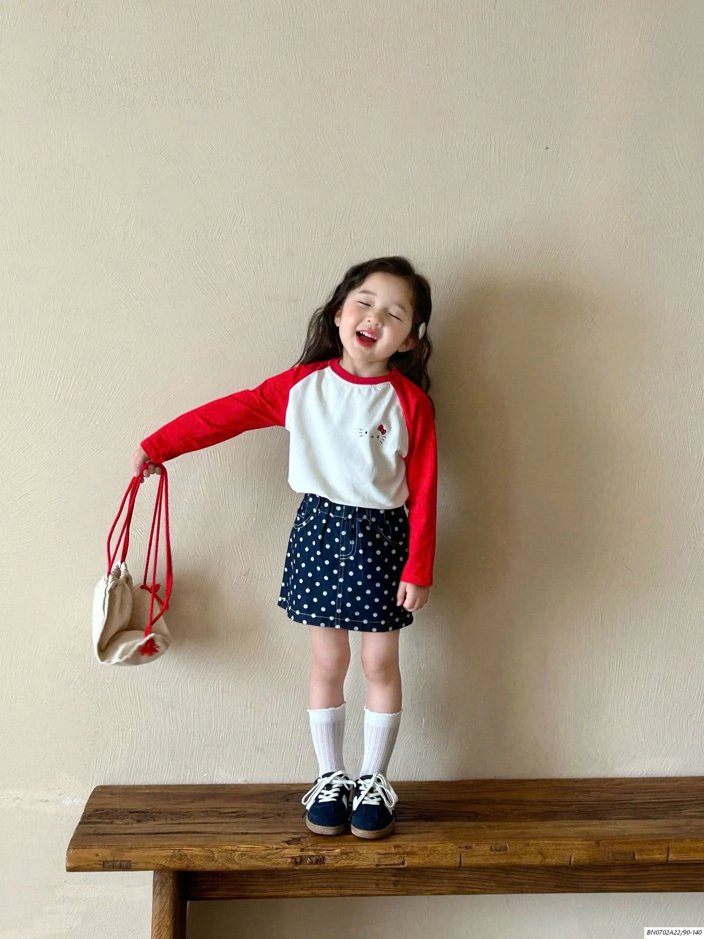 SÉT ÁO KITTY MIX CV CHÂM BI