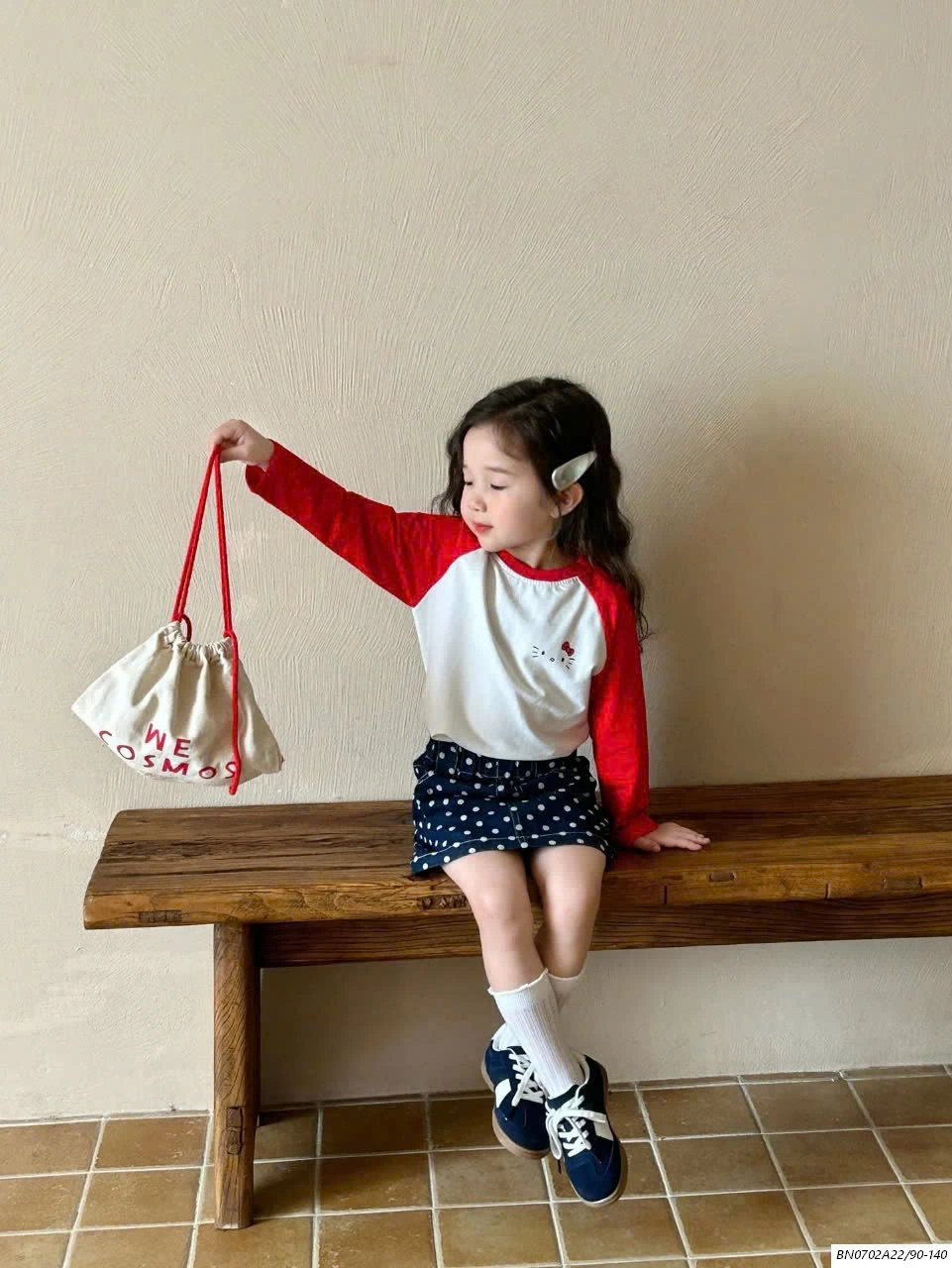 SÉT ÁO KITTY MIX CV CHÂM BI