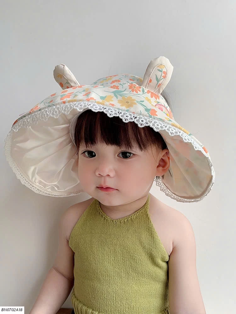 MŨ CHỐNG NẮNG HOA NHÍ