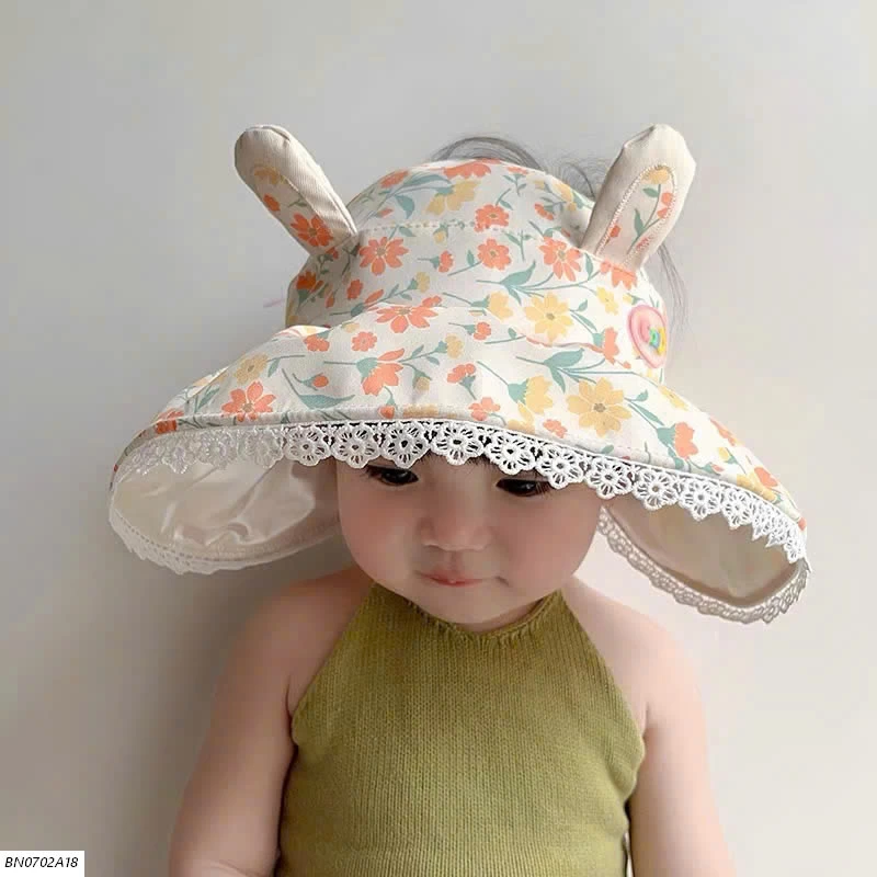 MŨ CHỐNG NẮNG HOA NHÍ