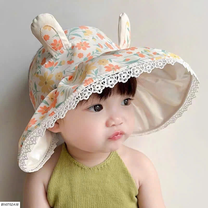 MŨ CHỐNG NẮNG HOA NHÍ