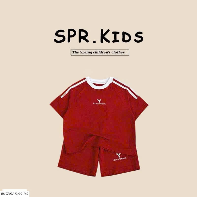 BỘ SHORT BÉ TRAI SPR KIDS
