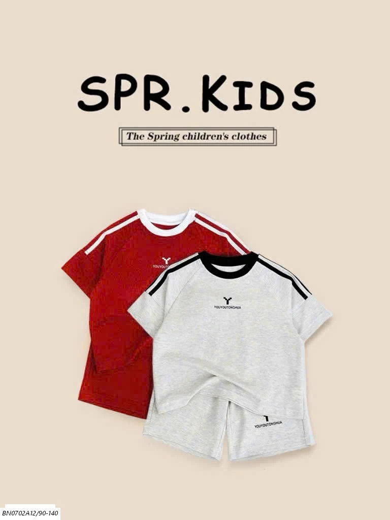 BỘ SHORT BÉ TRAI SPR KIDS