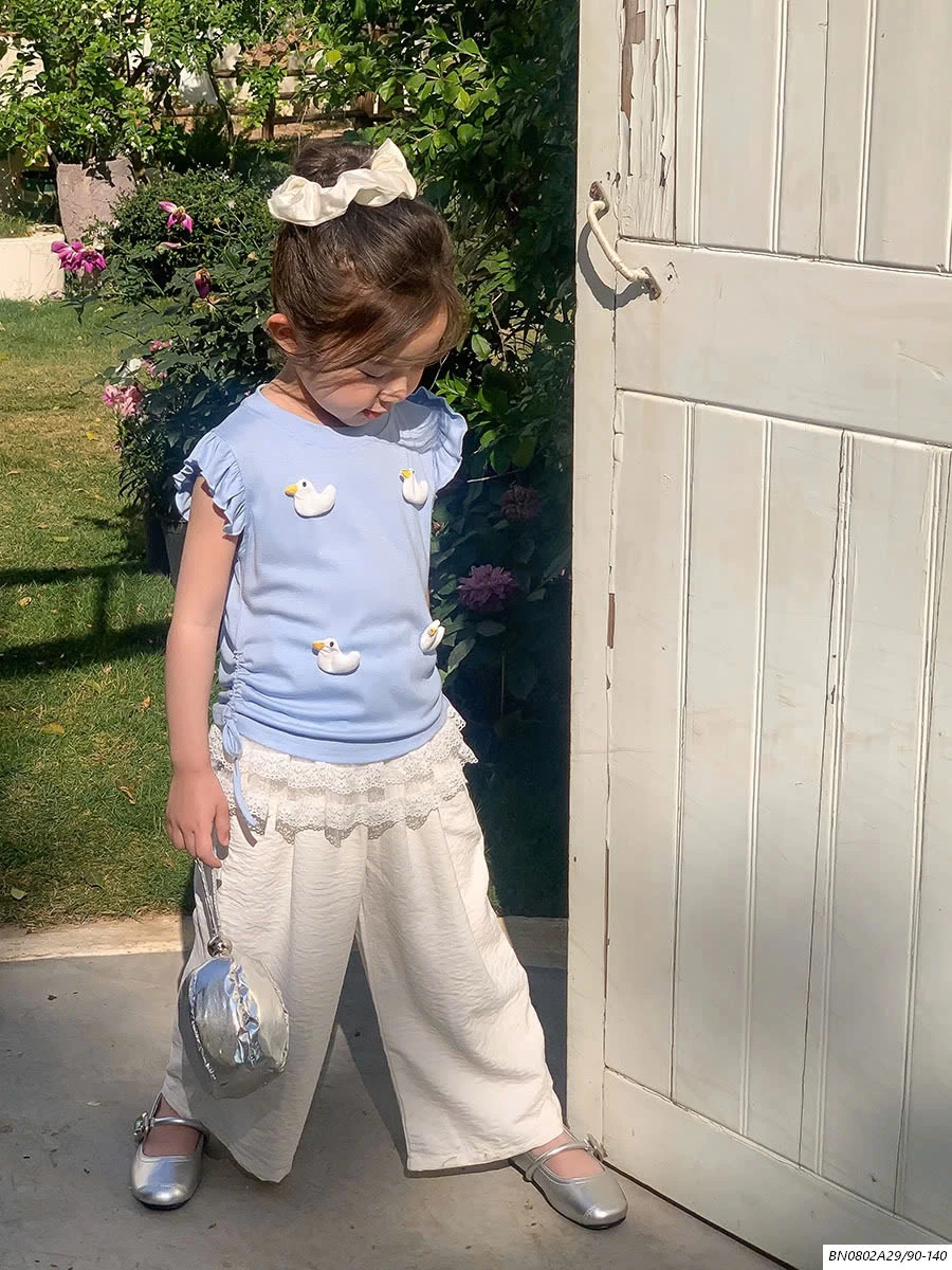 ÁO CÁNH TIÊN GẮN VỊT CON