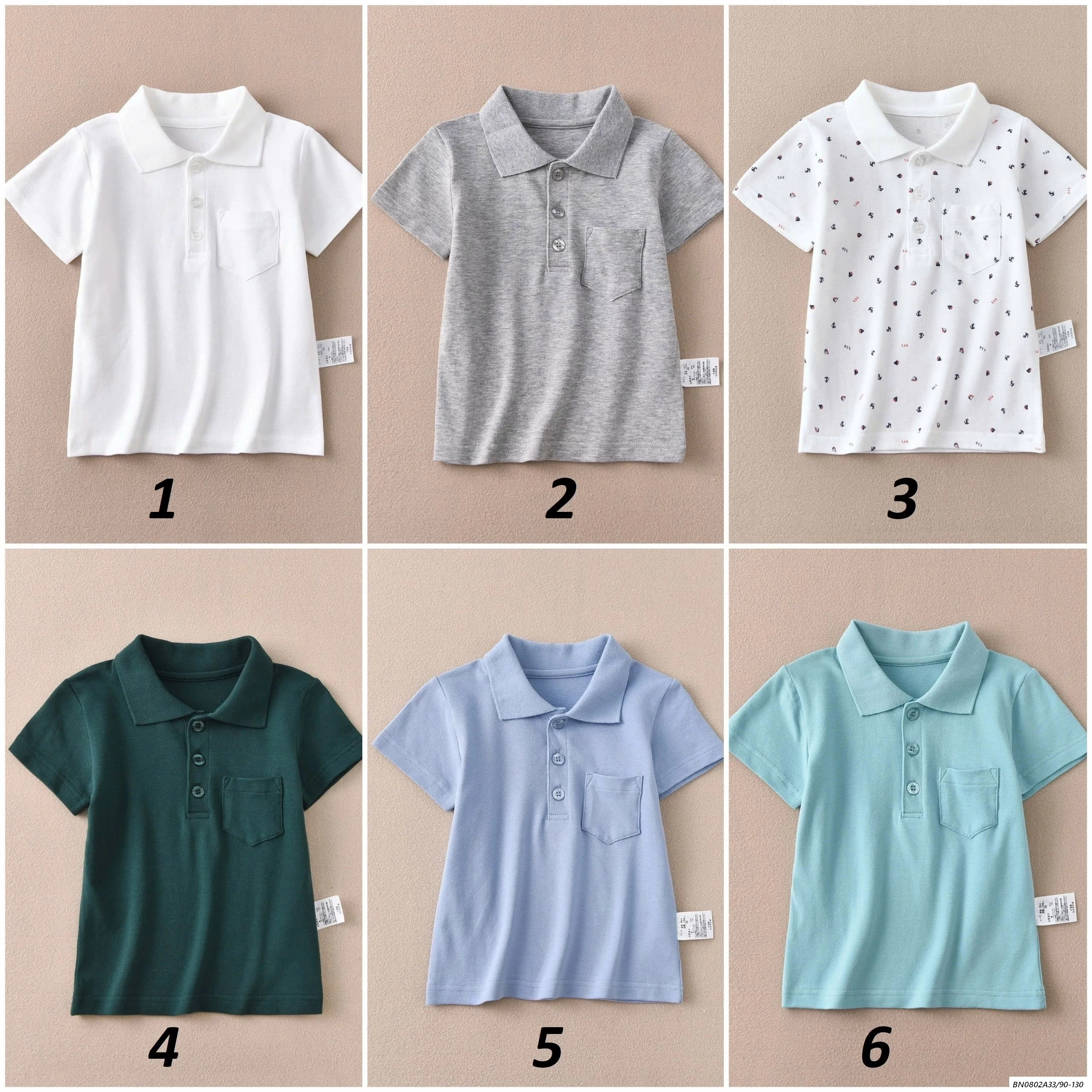 ÁO POLO BÉ TRAI BÉ GÁI