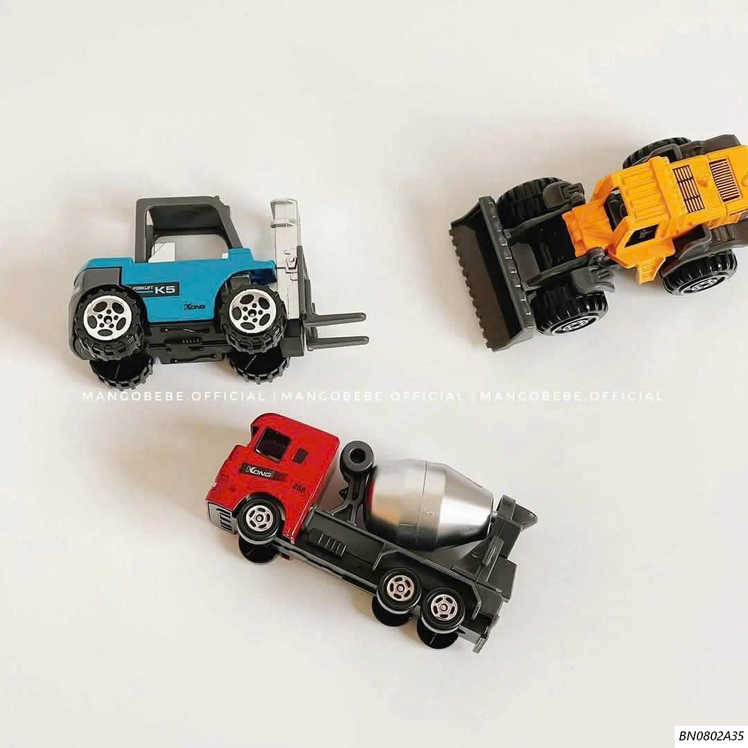 SÉT 6 XE ĐỒ CHƠI CÔNG TRƯỜNG VHO BÉ