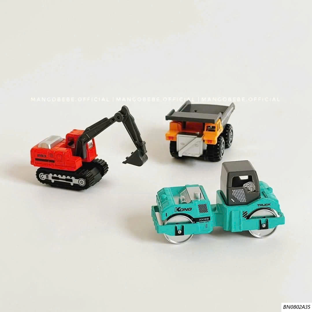 SÉT 6 XE ĐỒ CHƠI CÔNG TRƯỜNG VHO BÉ