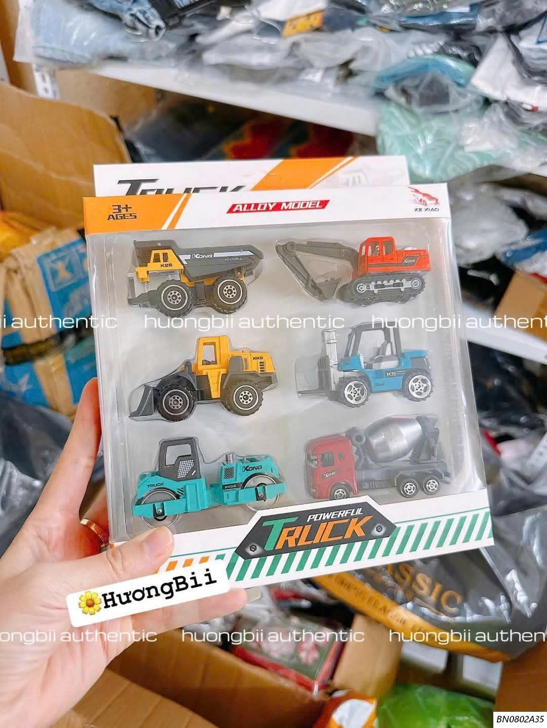 SÉT 6 XE ĐỒ CHƠI CÔNG TRƯỜNG VHO BÉ