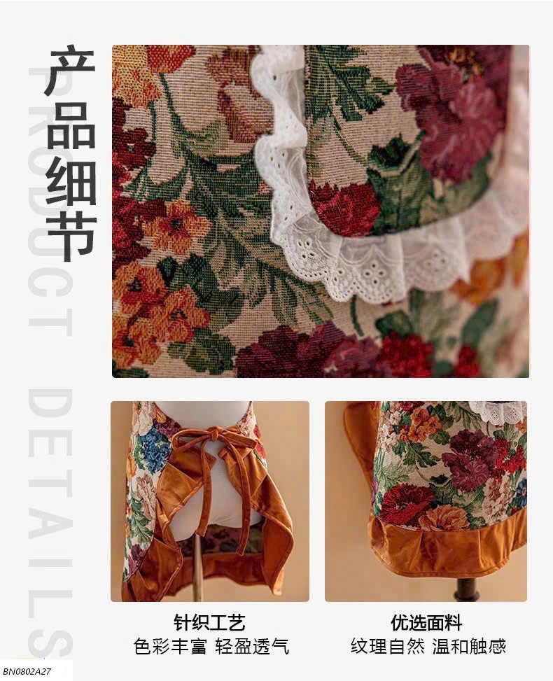 TẠP DỀ HOA VINTAGE