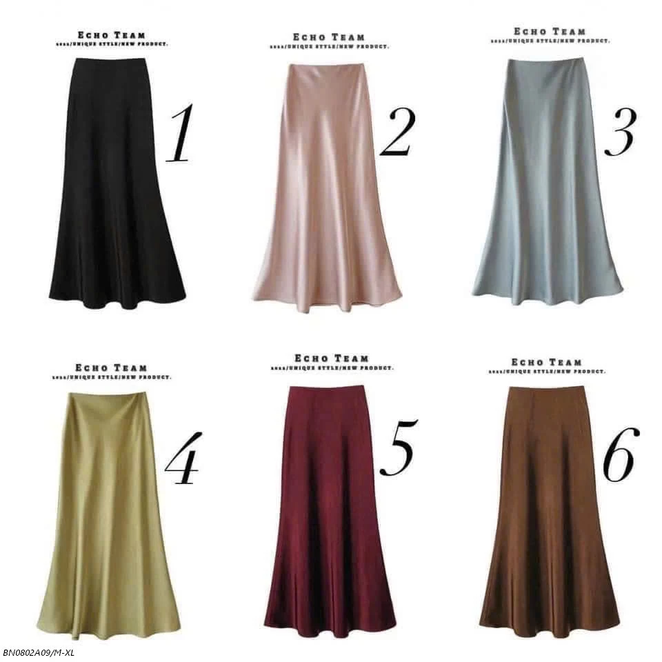 CHÂN VÁY LỤA ĐUÔI CÁ