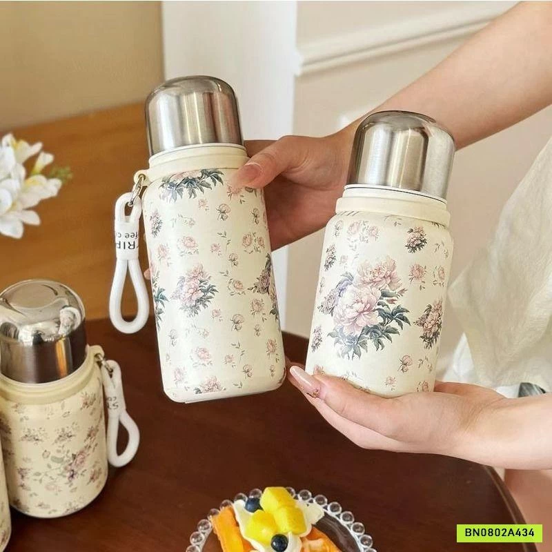 BÌNH GIỮ NHIỆT HOA MINI