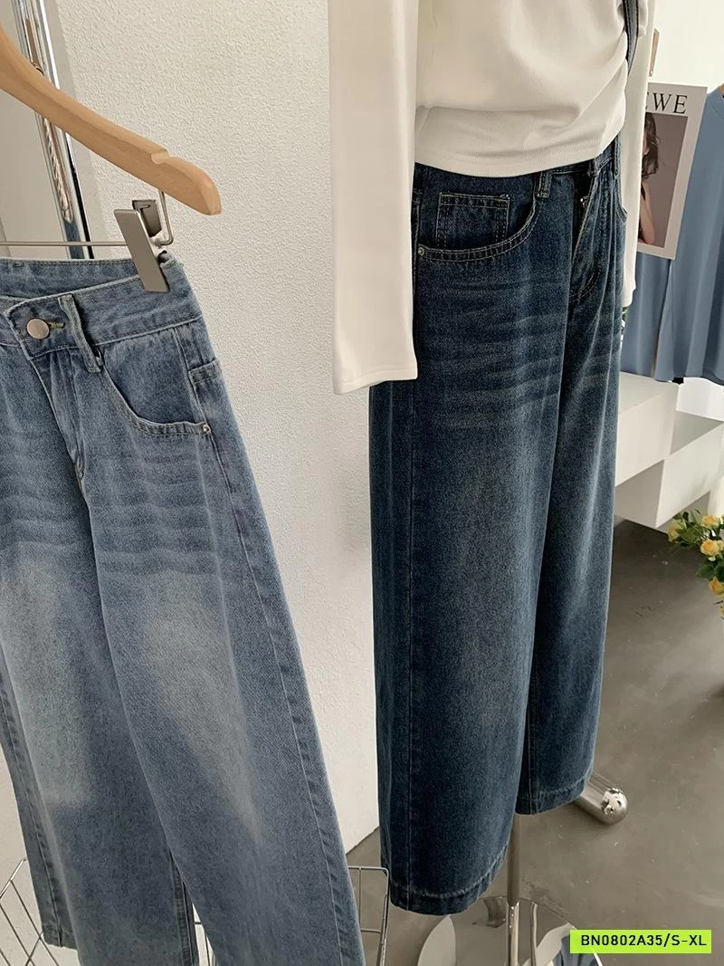 JEANS SUÔNG BASIC NỮ