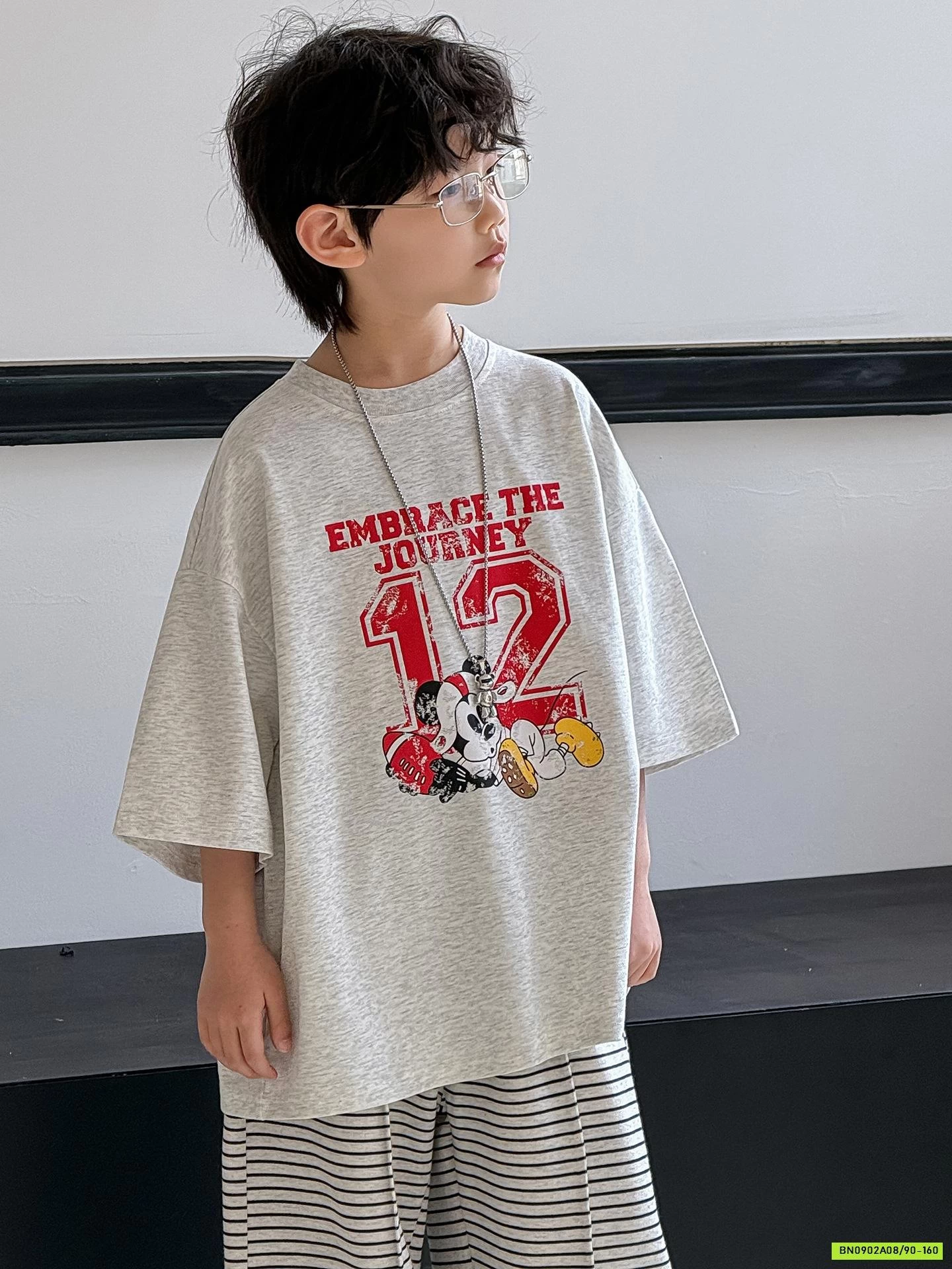 ÁO THUN MUỐI TIÊU MICKEY SỐ 12