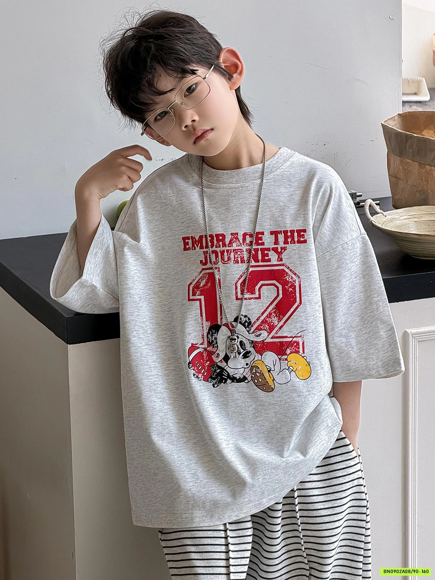 ÁO THUN MUỐI TIÊU MICKEY SỐ 12
